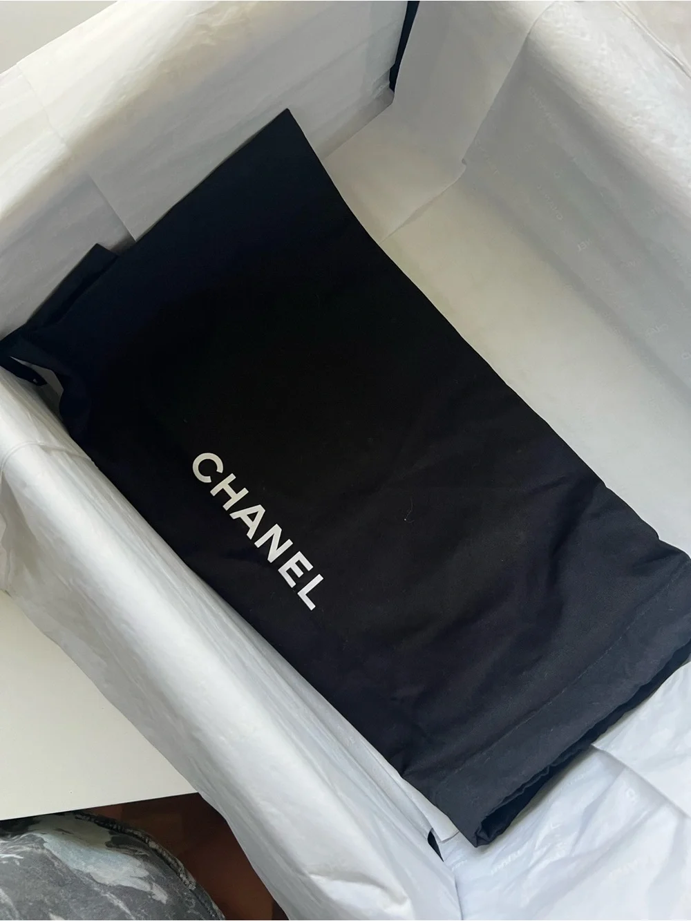 Chanel Charms Handle Cut Flap bag